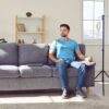 mobile iv hydration services during a safe and monitored in-home IV infusion session