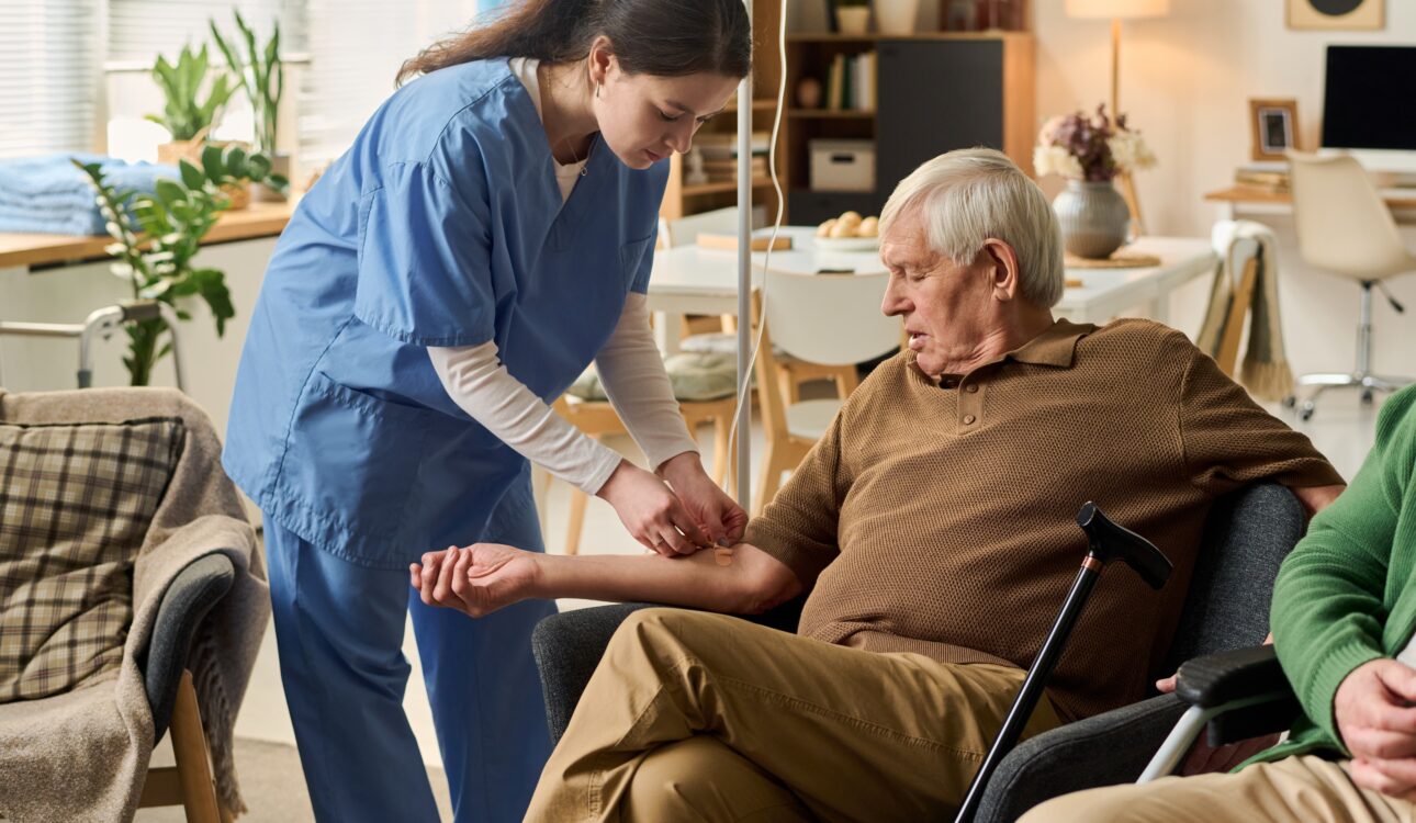 Who needs mobile IV therapy in-home session at Mansfield TX